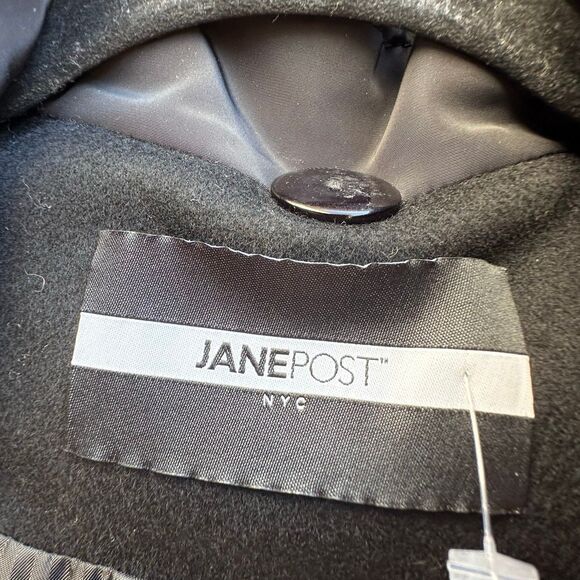 Loro Piana Jane Post $1250 wool double coat LW-084 WOMENS medium NWT - Picture 4 of 10